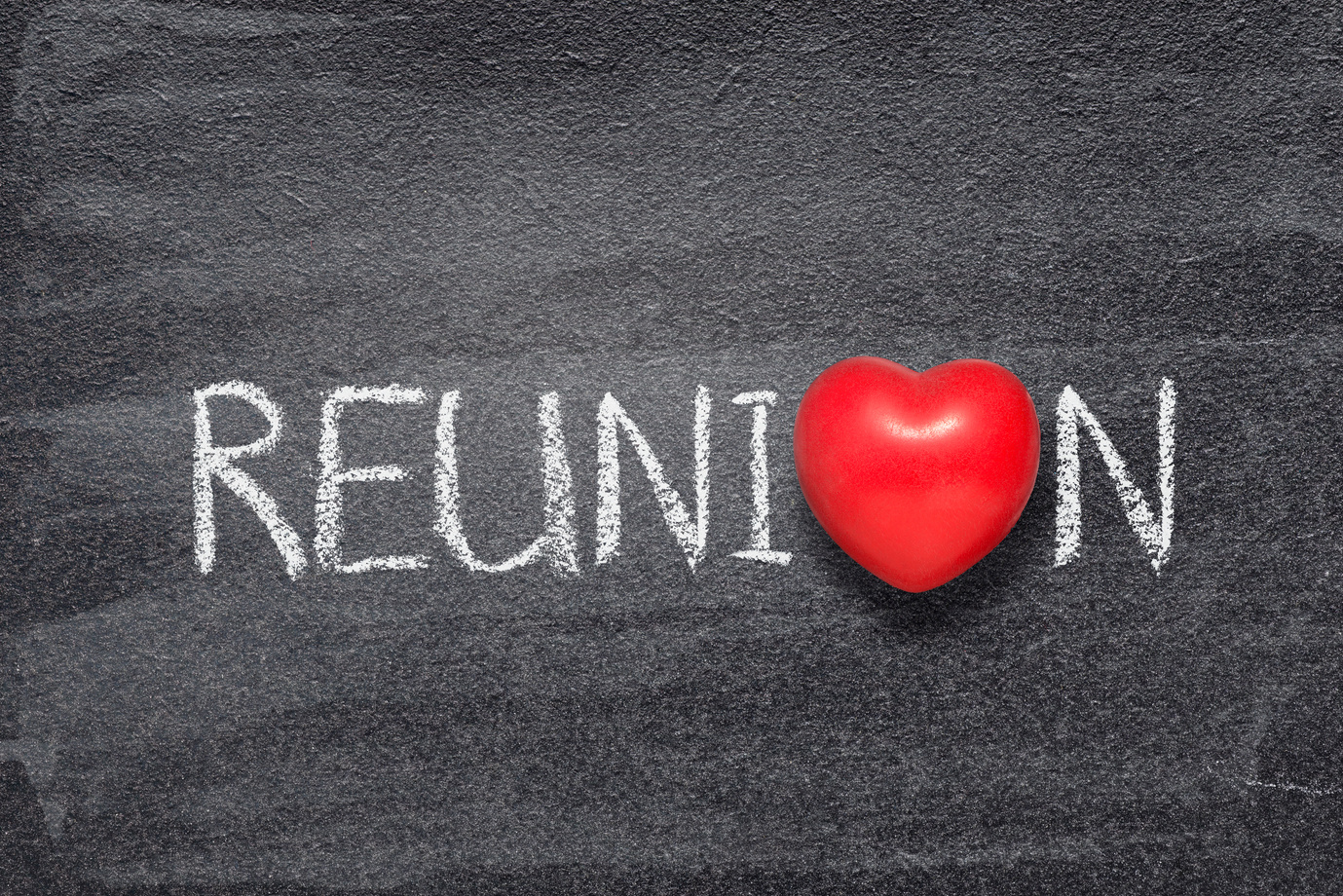 reunion word heart